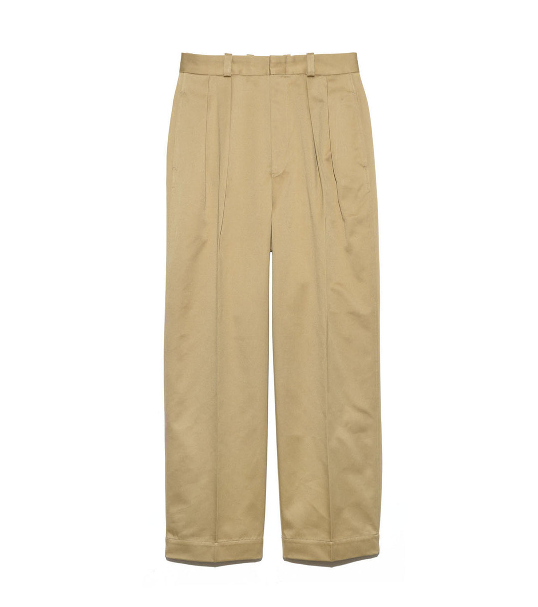 Double Pleat Chino Pants – nanamica NEW YORK