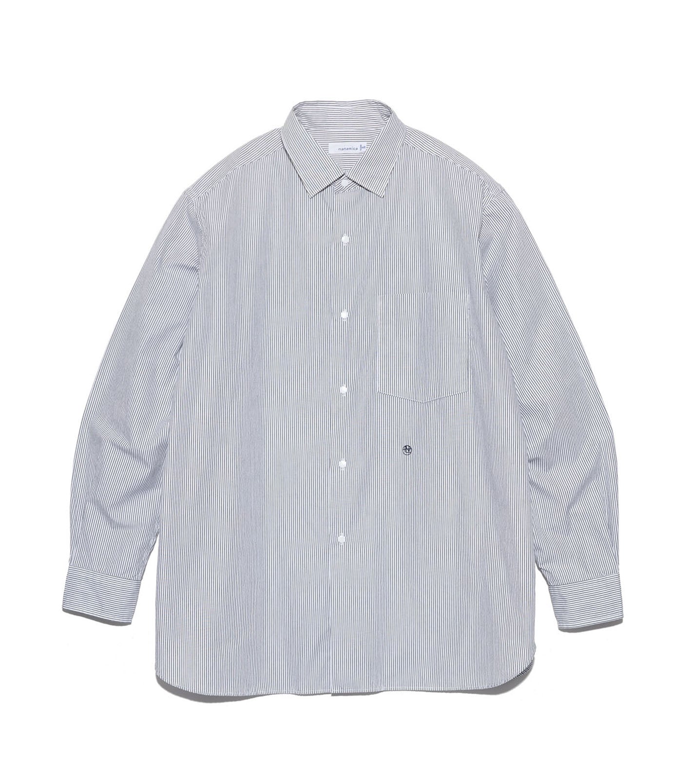 Regular Collar Stripe Wind Shirt – nanamica NEW YORK