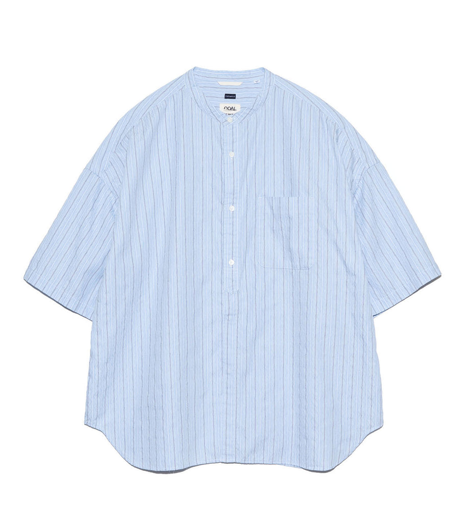 Band Collar Dobby Stripe S/S Shirt – nanamica NEW YORK