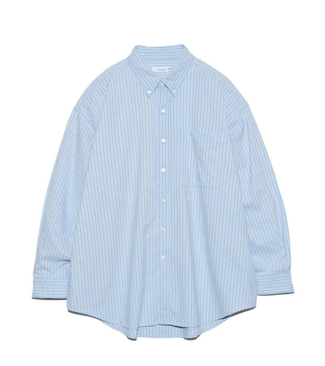 Button Down Stripe Wind Shirt – nanamica NEW YORK