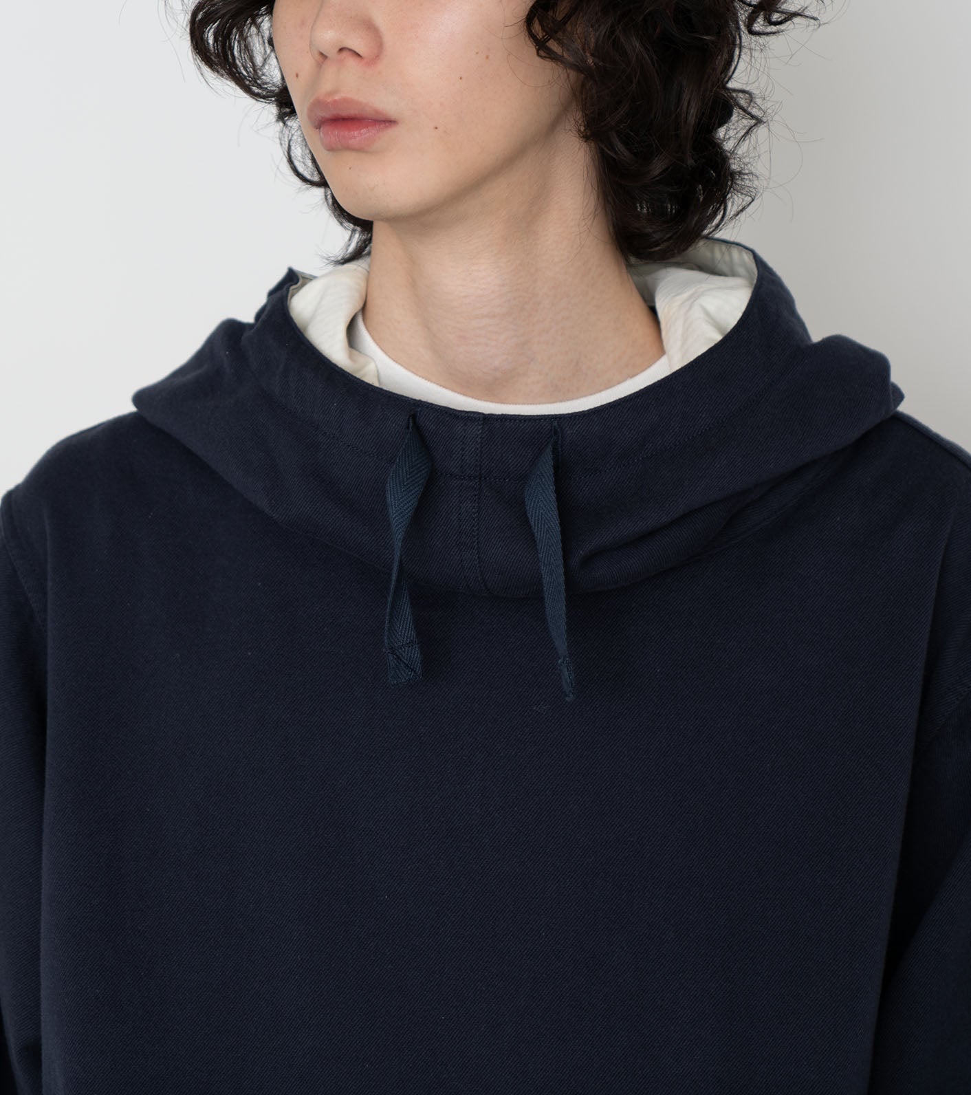 Cotton Wool Twill Hooded Pullover Parka – nanamica NEW YORK