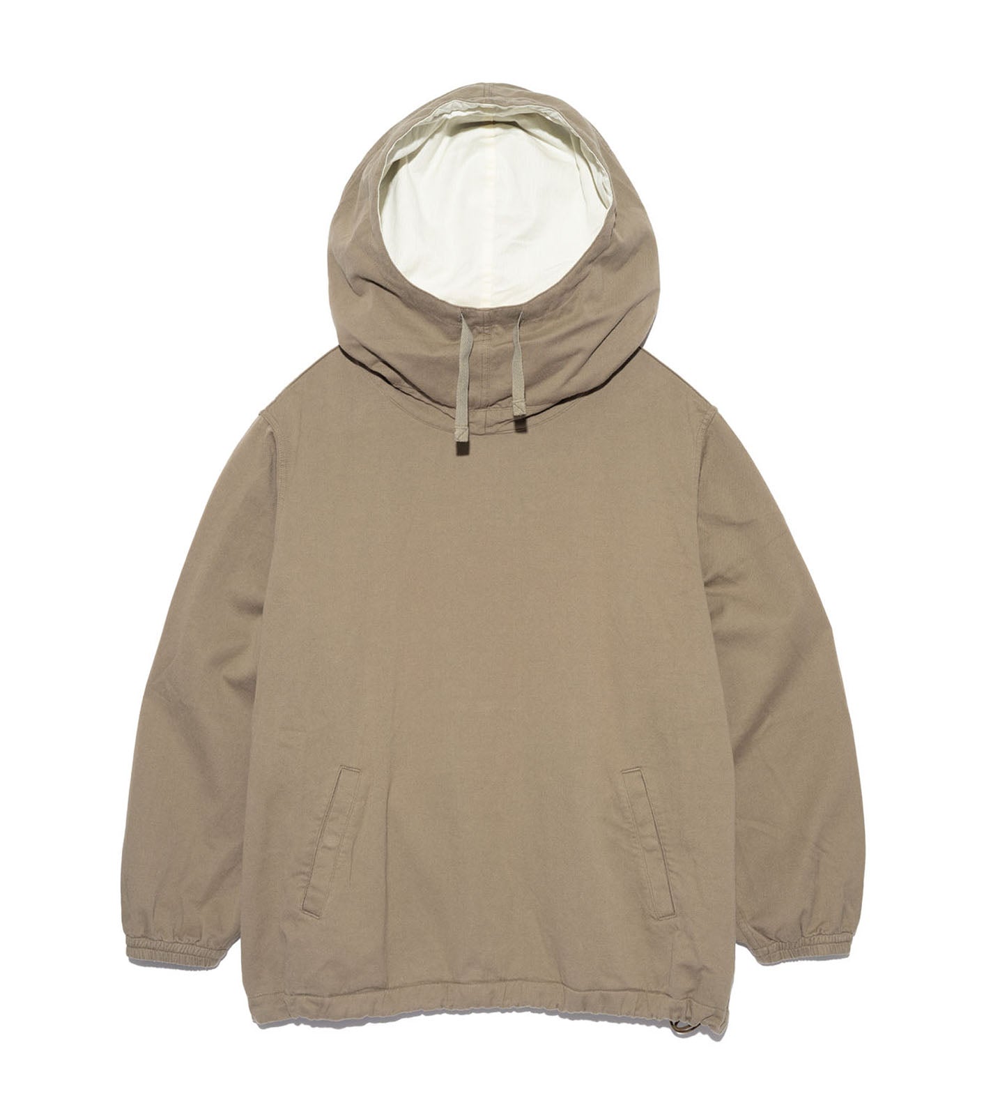 Cotton Wool Twill Hooded Pullover Parka – nanamica NEW YORK