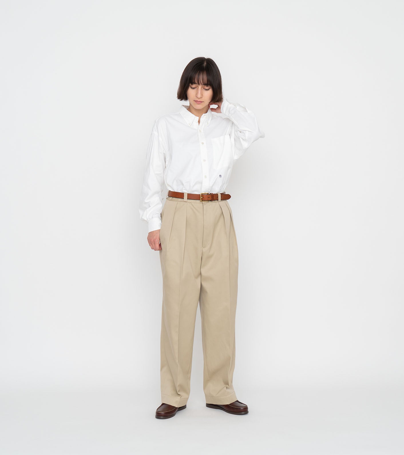 【新品】nanamica Double Pleat Chino Pants WS