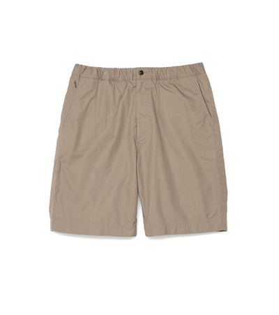 Wide Cut Easy Shorts made with original weather cloth using covering core yarn | nanamica