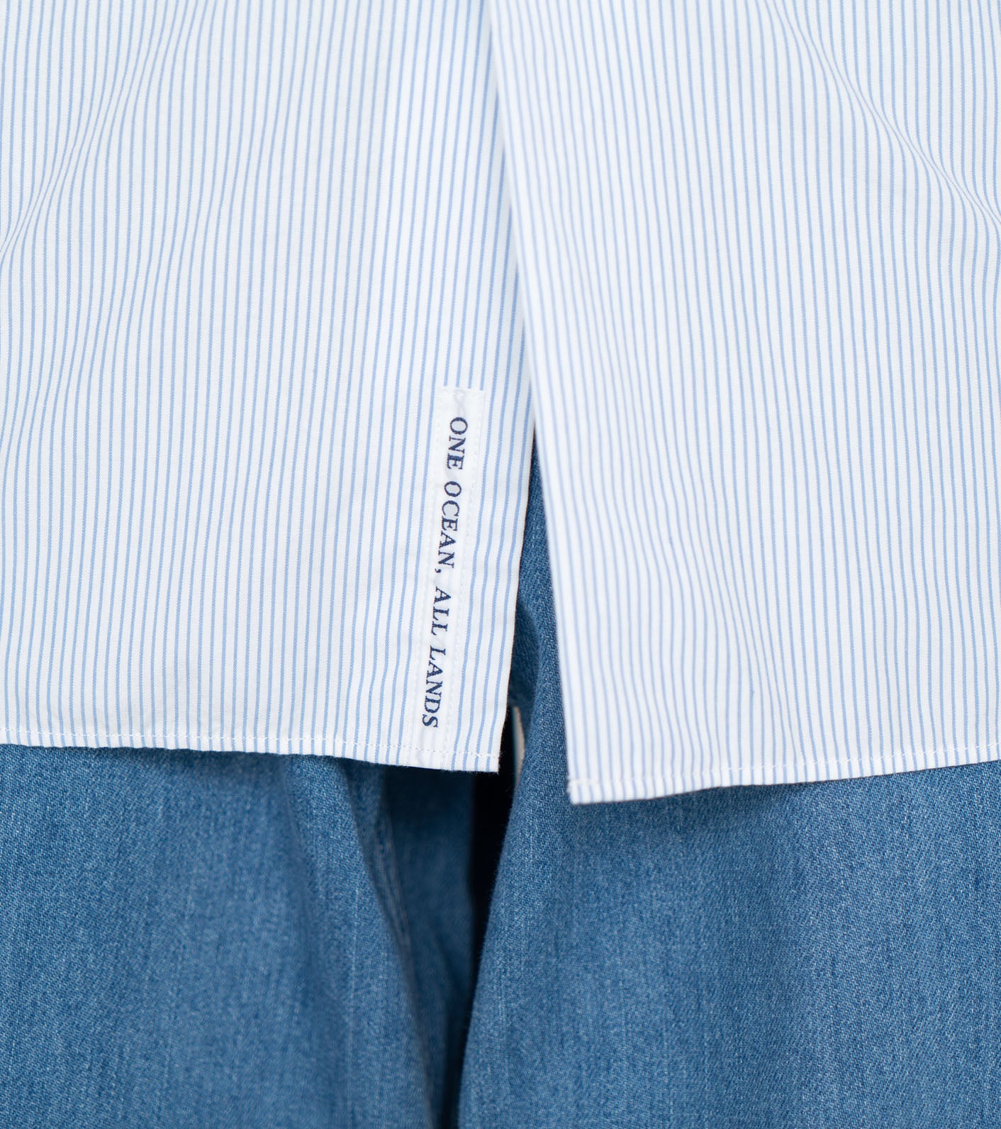 Regular Collar Stripe Wind Shirt – nanamica NEW YORK